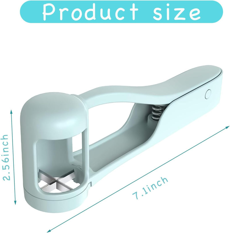 Grape Cutter, Strawberry Cutter, Slicer Tomato Cutter, Small Fruit Quarter Cutter, kitchen Gadgets for Vegetable Fruit Salad, Cake Decoration