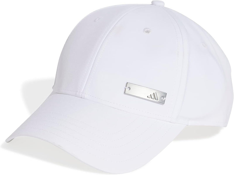 Unisex Baseball Lightweights Cap Metal Baseball Cap - WHITE