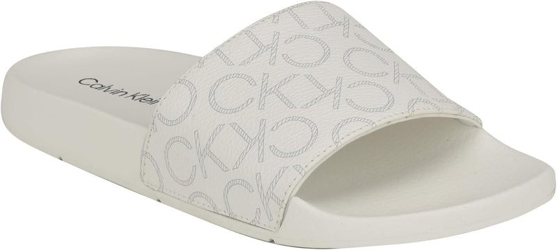 Athens womens Slide Sandal - White 140