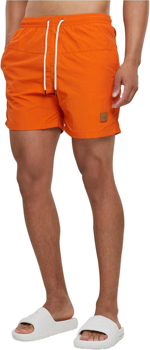 Urban Classics mens Block Swim Shorts Swim Trunks