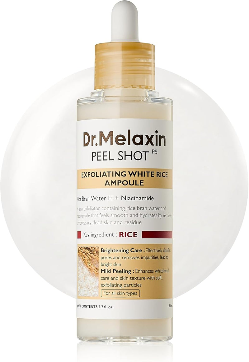 Peel Shot Exfoliating Black Rice Ampoule 80ml - White Rice