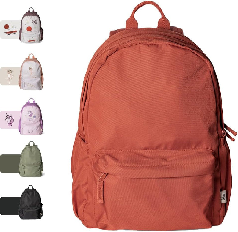 Grand Children's Backpack for School, Lightweight, Large Capacity Bookbag for Kids, Perfect for Travel & Adventures - Brick
