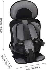Foldable Baby Car Seat - Baby Booster Chair, Children Safety Accessories, Portable Golf Cart Toddler Chair for Vehicle Truck