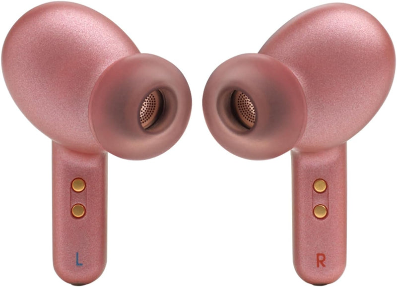 JBL Live Pro 2 True Wireless Noise Cancelling Earbuds, JBL Signature Sound, Smart Ambient, 40H Battery, 6 Microphones, Oval Tube, Multi-Point Connection, IPX5 Water Resistant - Black, JBLLIVEPRO2BLK