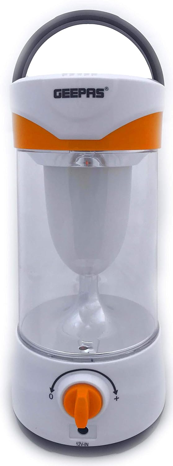 Geepas Rechargeable LED Emergency Lantern orange - GSE5589