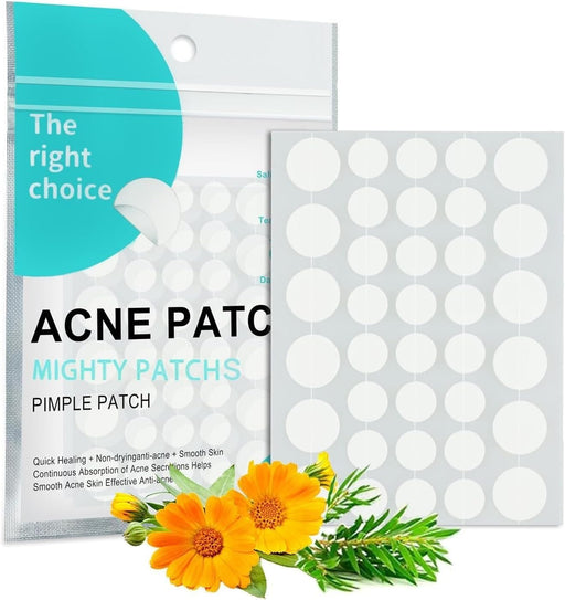 SKY-TOUCH 30 PACK Dots for Spots Acne Pimple Patches, Translucent Hydrocolloid Pimple Patch Spot Treatment Stickers for Face and Body - Fast-Acting, No Irritation - 2pack Acne Patch