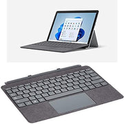 Microsoft Surface Go 3-10.5 Inch 2-in-1 Tablet PC - Silver - Intel Pentium Gold G5600, 8GB RAM, 128GB SSD - Windows 11 Home S - Device only, 2021 model