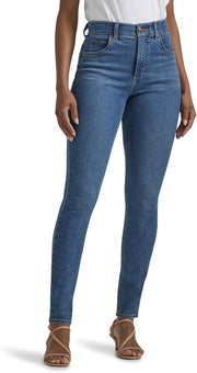 Women's Ultra Lux Comfort with Flex Motion Skinny Leg Jean with Ever Fit - Blue Format
