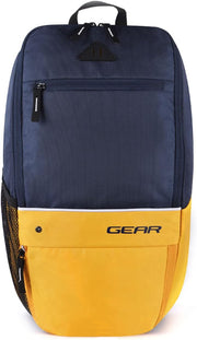 Unisex Backpack Backpack - Navy/Yellow