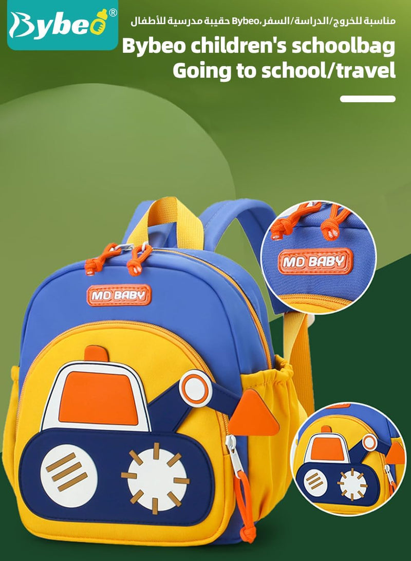Kids Backpack, Toddler School Bag, Small Kids Daypack, Baby Preschool Bag, Cute Cartoon Travel Bag for Baby Boys and Girls, Perfect for Kindergarten, Travel, School