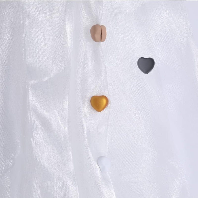 Premium Strong Multi-Use Colorful Scarf Small Magnetic Hijab Magnets, Commercial Strength Hijab Pins - 8 Pairs