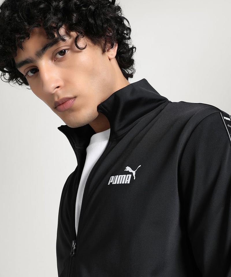 Men's Poly Tape Suit, Knitted Suits,PUMA Black, S