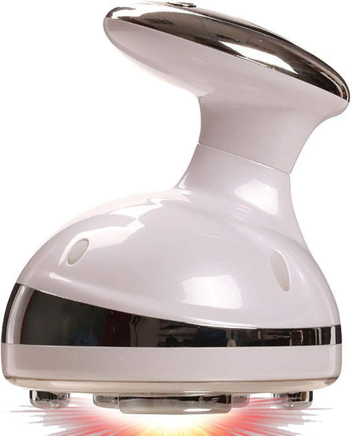 Cavitation Machine 4 in 1 Ultrasonic RF LED Warm Vibration Fat Cellulite Remover Machine with Smart LCD Skin Tightening Lifting Rejuvenation Body Shaping Beauty Device for Waist Thigh Arm Leg
