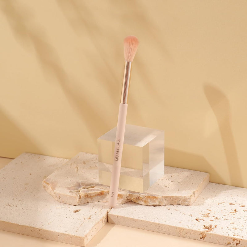 ALBEAUT Liquid Blush Brush Angled for Cheek Makeup,Cream Foundation Contour Bronzer highlight Blending, Angled Face Makeup Tool (Multitask Face Brush)