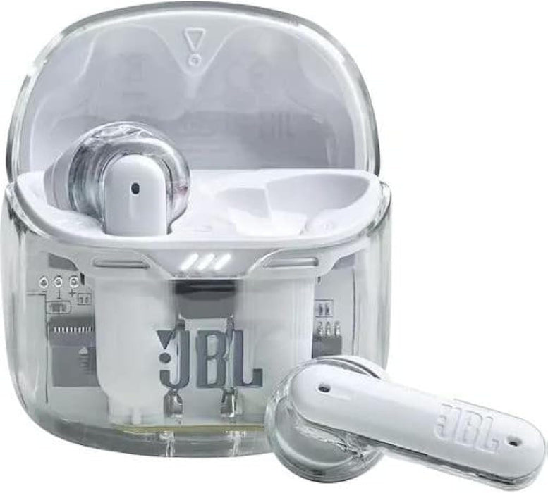 JBL Tune Flex True Wireless Noise Cancelling Earbuds, Pure Bass, ANC + Smart Ambient, 4 Microphones, 32H of Battery, Water Resistant & Sweatproof, Comfortable Fit - Blue, JBLTFLEXBLU
