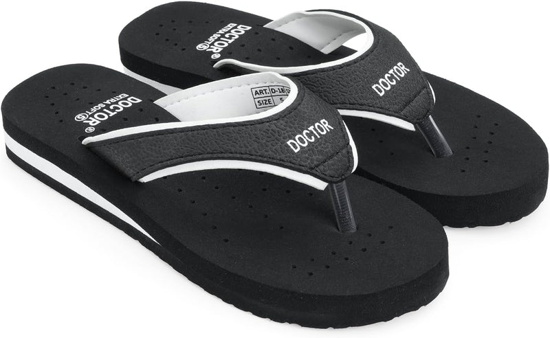 DOCTOR EXTRA SOFT Ortho Care Diabetic Orthopaedic Pregnancy Super Comfort Dr Flipflops and House Slippers For Women's and Girl's D-18