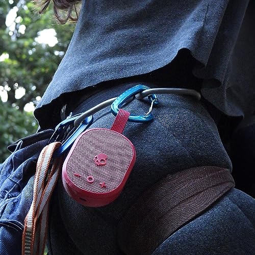 Skullcandy Ounce+ Wireless Bluetooth Speaker - IPX7 Waterproof Mini Portable Speaker with 16 Hour Battery, True Wireless Stereo, and Ballistic Nylon Carry Strap