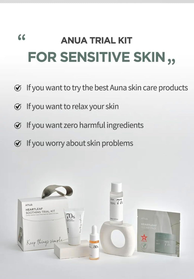 Heartleaf Soothing Trial Kit