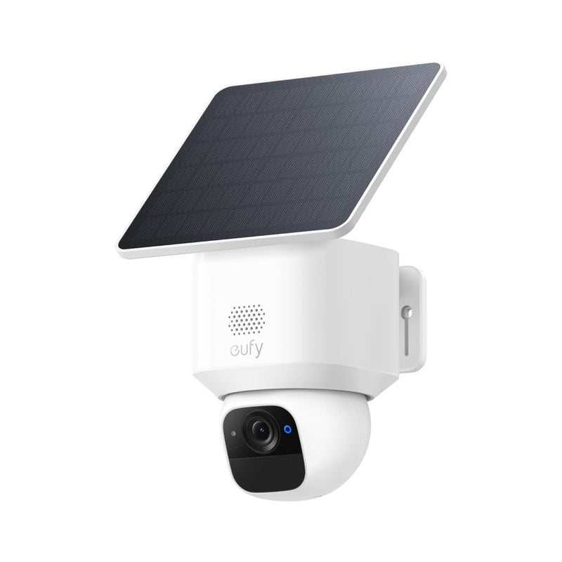 eufy Security SoloCam E30 2K Solar Security Camera Outdoor Wireless, 360° Pan & Tilt Home Security Camera, Solar Powered, AI Tracking, IP65 Weatherproof, HomeBase S380 Compatible, No Monthly Fee