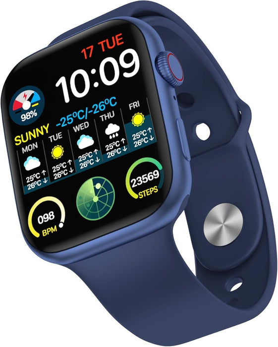 Smart Watch for Girls Boys Teens Men Women – Fitness Tracker with Blood Pressure Heart Rate Monitor, Call Message Notification, Sleep Monitor, Bluetooth Smartwatch for Android iOS (Gold)