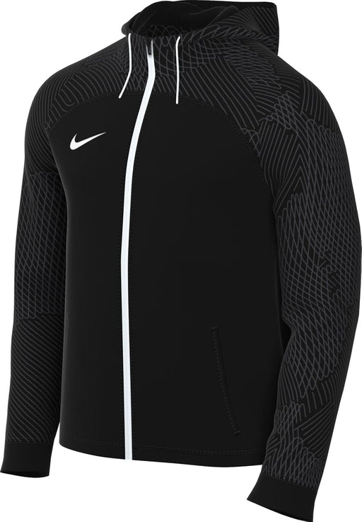 Men's M Nk Df Strk23 Hd Trk Jacket K Knit Soccer Track Jacket - BLACK/BLACK/ANTHRACITE/(WHITE)