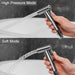 4 Pcs Bidet Toilet Sprayer Set Handheld Bidet Sprayer Kit Bathroom Hand shower for Self Cleaning Shattaf Set