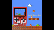 AWH INJOY SUP Game Box - 400 Retro Games in 1 Mini Game Console Can Connect to TV red