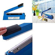 Showay Electric Manual Hand Impulse Heat Sealer Sealing Packaging Machine For Plastic Packet Pouch Bag Polybag Packing Kitchen Seal Package Poly (12"/30cm)