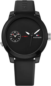 DENIM Men Watch, Analog - Black / Black