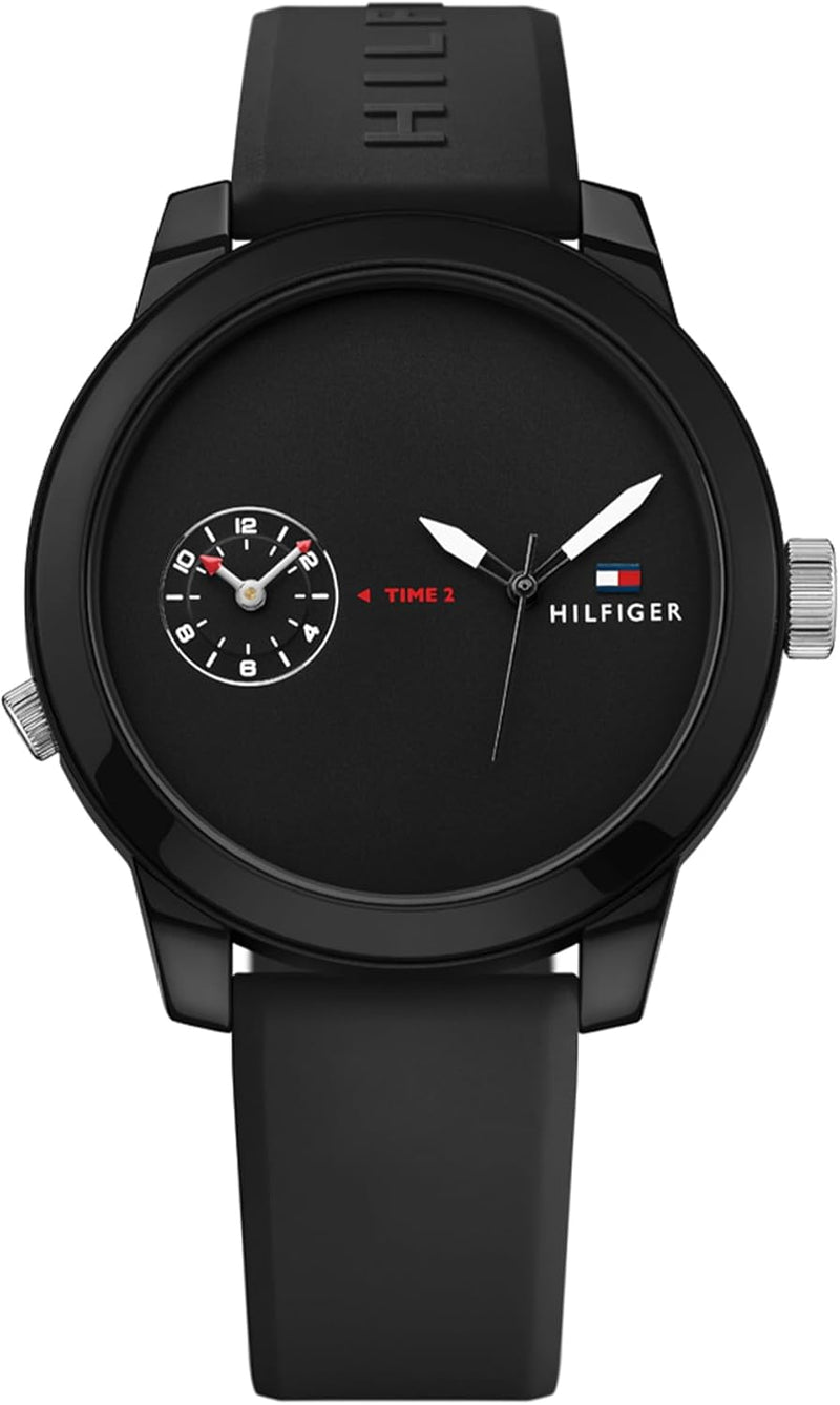 DENIM Men Watch, Analog - Black / Black