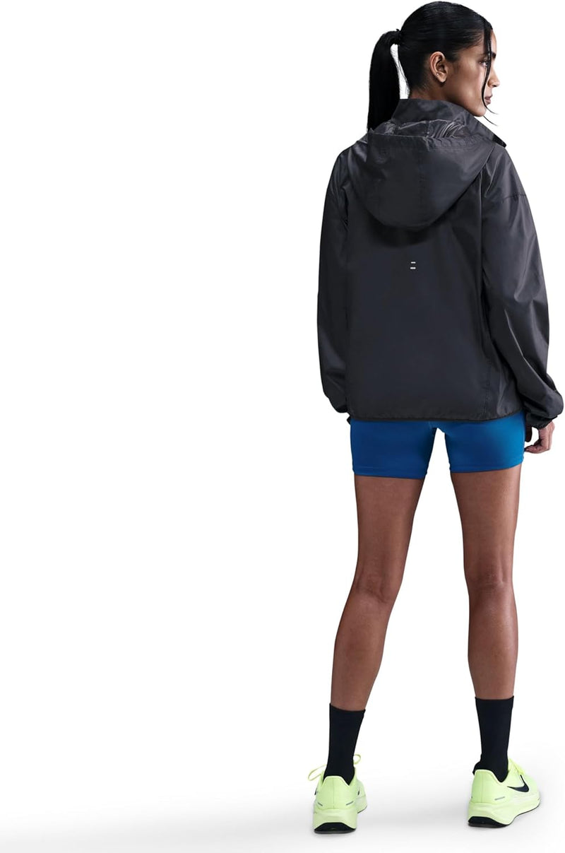 Womens W NK TEMPO REPEL JKT Jackets (pack of 1) - BLACK/(REFLECTIVE SILV)