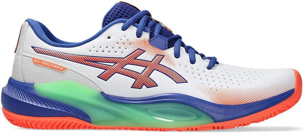 GEL-CHALLENGER 15 PADEL mens Sneaker - WHITE/VIVID CORAL