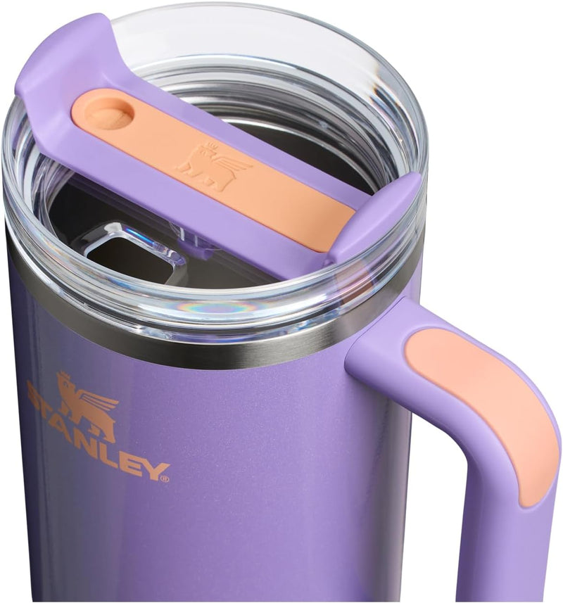 Stanley Quencher H2.0 Tumbler with Handle & Straw 30 oz | Twist On 3-Way Lid | Cupholder Compatible for Travel | Insulated Stainless Steel Cup | BPA-Free | Cherry Blossom