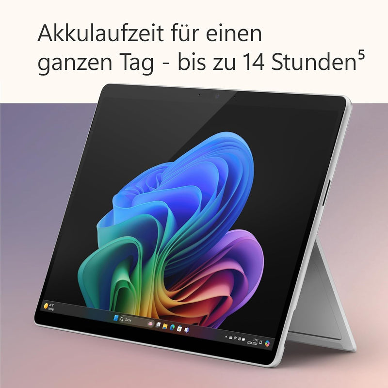Microsoft Surface Pro (not including charger) | Copilot+ PC | OLED 13" touchscreen | Snapdragon X Elite | 16GB RAM | 512GB SSD | Latest Model, 11th Edition | Windows 11 Home | Black