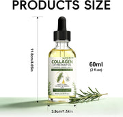Collagen Lifting Body Oil After Shower, Hydrating Collagen Oil, Moisturizing Anti Aging Silk Body Oils for Women & Men, Smooth & Anti Wrinkles, Lightweight Non-Greasy, 2.03 Fl Oz