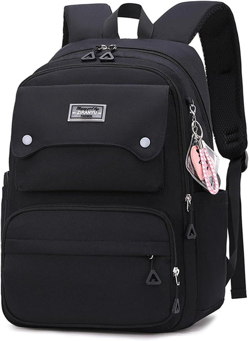 Kids Cute Backpack Set for School, 5PCS Kwaii School Bag Large-capacity, Girls Boys Back to School Book Bag Backpack for Teen - H/back