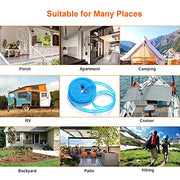 Clothesline, Windproof Non-slip Camping Clothesline, Durable Travel Clothes Line Rope, Portable Clothes Drying Line, Heavy Duty Laundry Line, Length Adjustable Clothing Line Outdoor Indoor, 16.4 Feet