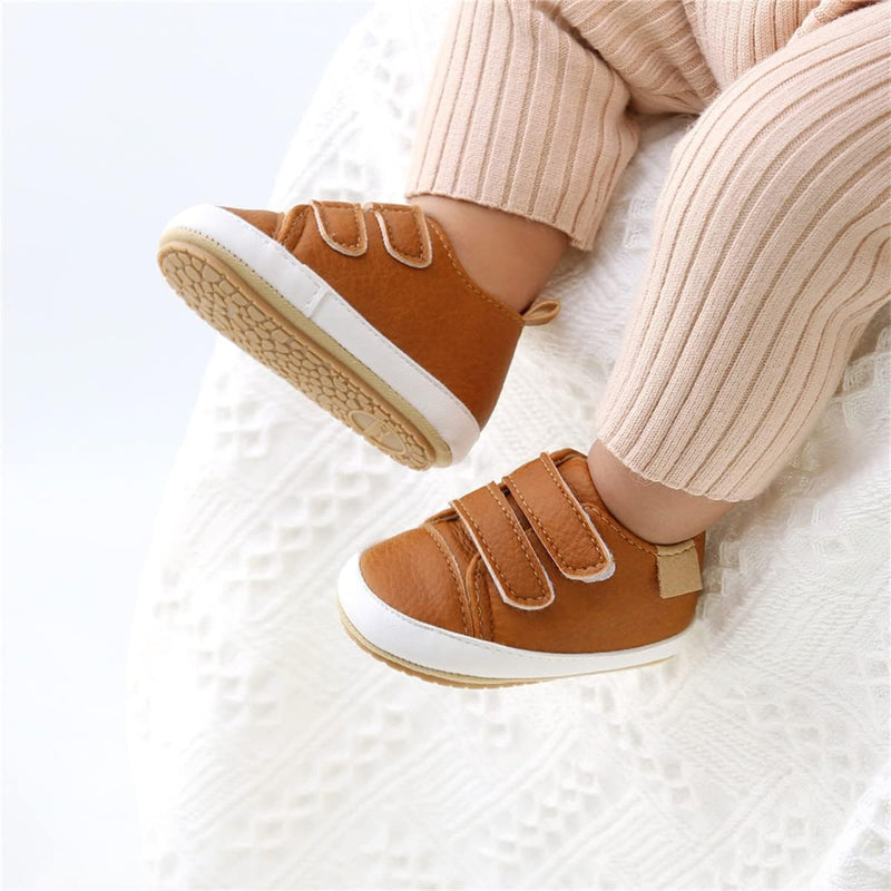 Baby Shoes Boys Girls Infant Sneakers Non-Slip Sole Toddler Crib First Walker Shoes Flat Lazy Shoe