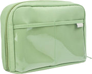 Large Capacity Pencil Case, Kawaii Cute Aesthetic Pencil Pouch Handheld Pen Bag, Canvas Cosmetic Portable Gift for Office School Teen Girl Boy Men Women Adult (Green) - Green3 Kawaii cute aesthetic pouch