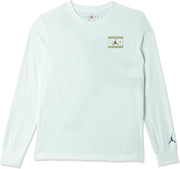 Unisex Kids Jordan AJB Label Long Sleeve TEES AND T-SHIRTS (pack of 1) - SAIL