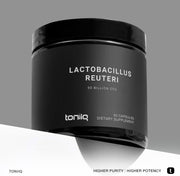 50 Billion CFU Lactobacillus Reuteri Probiotic 50mg per Serving - L Reuteri Probiotics - Highest CFU Count Lactobacillus Reuteri Probiotic - 60 Vegetarian Capsules - 60 Servings