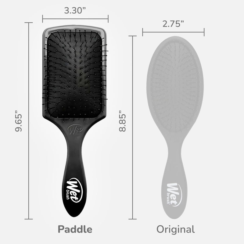 Wet Brush Paddle Detangler BrUSh Black, 1Ea, 1Count, 1 Count (Pack Of 1)