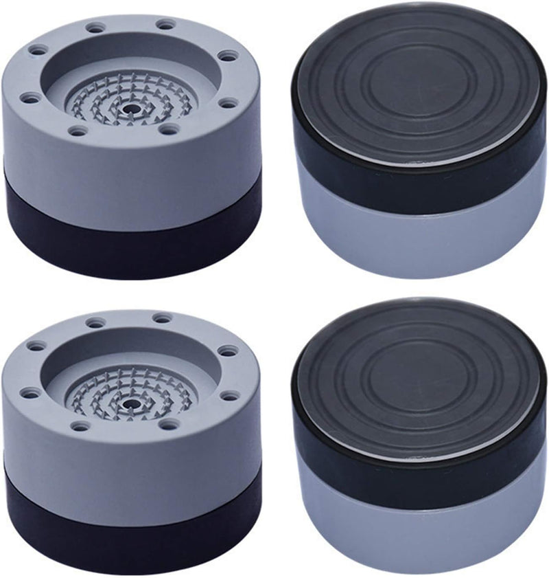 3.5cm/6cm/8cm Shock and Noise Cancelling Washing Machine Support,Washer and Dryer Anti-Vibration Pads, Washing Machine Foot Pads for All Washing Machine