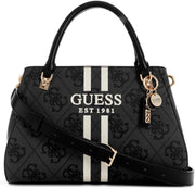 Womens Noelle Luxury Satchel Handbag - Coal