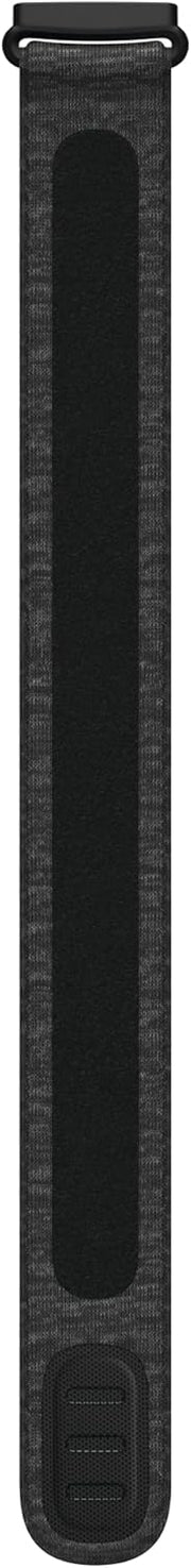 Sense and Versa 3 Accessory Band, Official Product, Hook & Loop, Charcoal, Small, FB174HLGYS