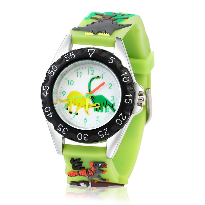 Vspek Kids Digital Watch Kids Wrist Watch for Girls, 3D Cartoon Embossed Strap, Girls Gifts, Birthday Gifts for Girls Age 3-13