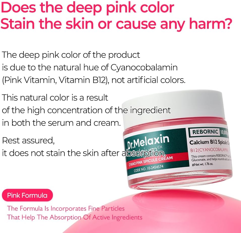 Dr.Melaxin Cemenrete Cyano Pinkspicule Cream 50ml – image 6