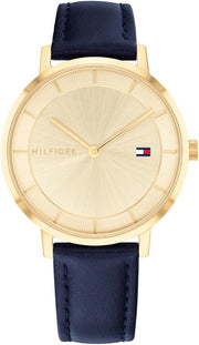 Women's Blue Dial Stainless - Navy / Champagne