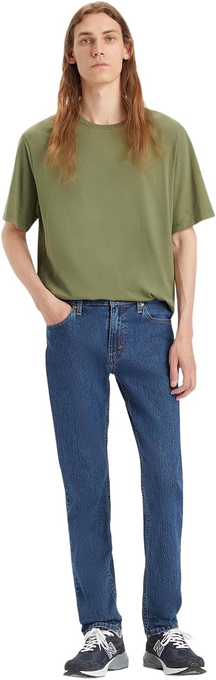 Mens Levi's Men's 511 Slim Jeans Jeans - Dark Indigo - Worn In