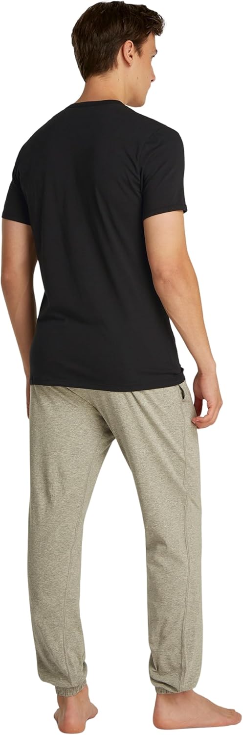 Calvin Klein Mens S/S CREW NECK 3PK Underwear Tops